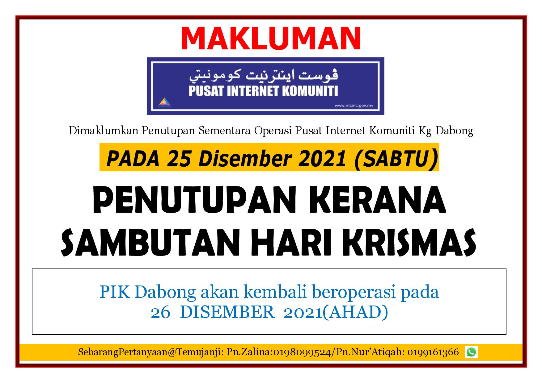 PENUTUPAN PETUGAS KRISMAS page 001