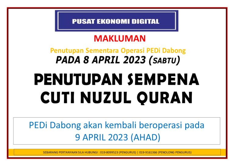 notis penutupan NUZUL